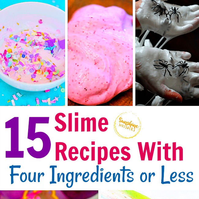 15 Slime Recipes with Four Ingredients or Less