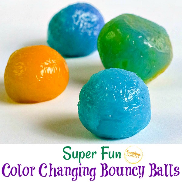 Super Fun Color Changing Bouncy Balls