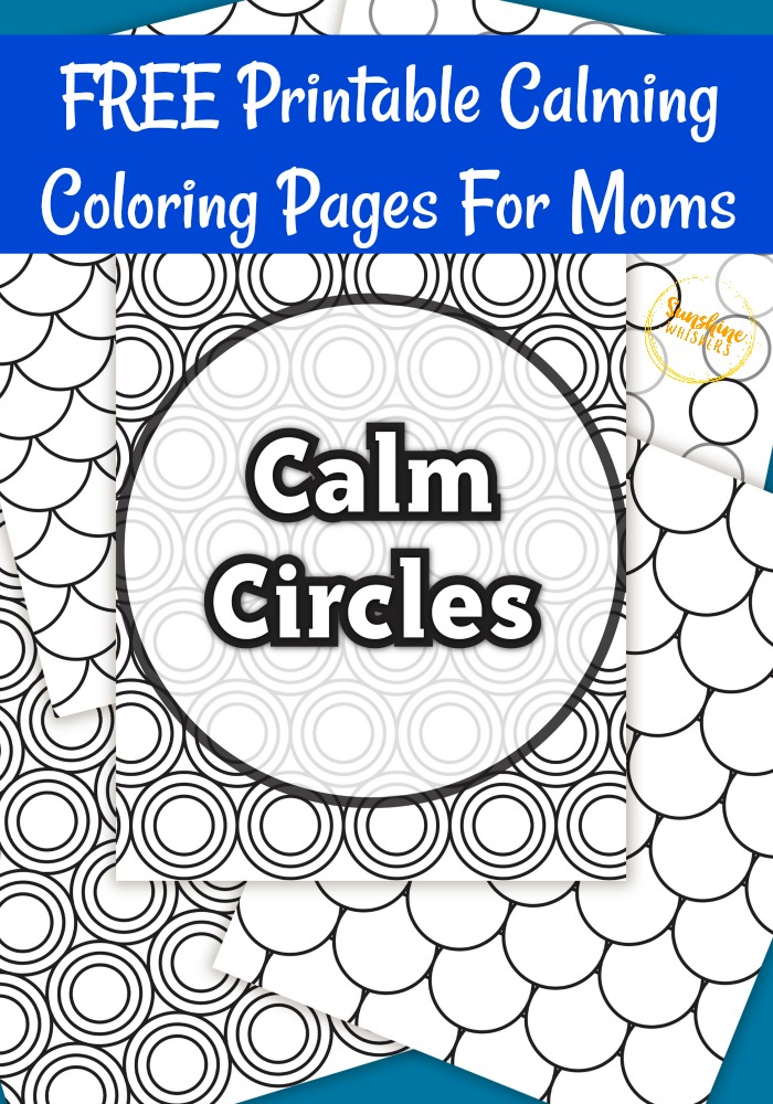 free printable calming coloring pages for moms 