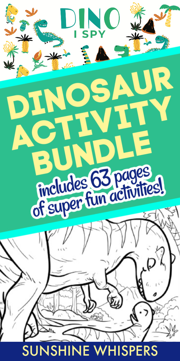 Dinosaur Activity Bundle