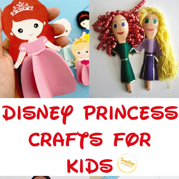 disney princess crafts for kids
