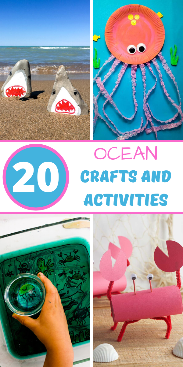 ocean crafts and activities for kids