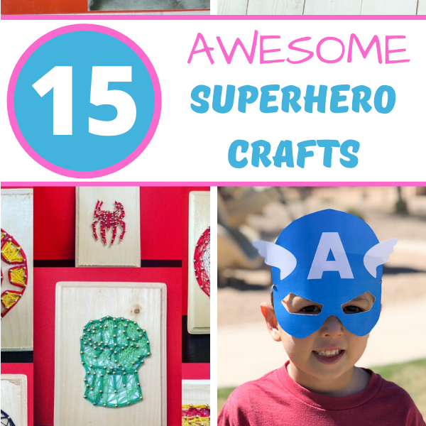 15+ Amazing Superhero Crafts For Kids