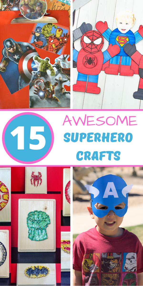 superhero crafts for kids