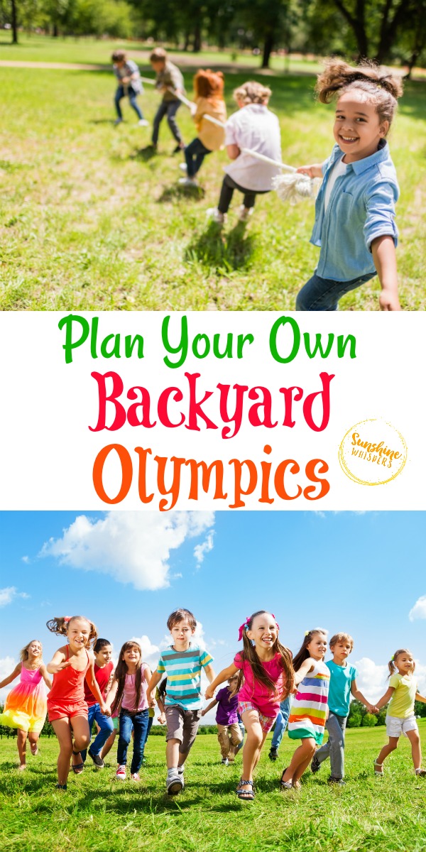 plan your own backyard olympics