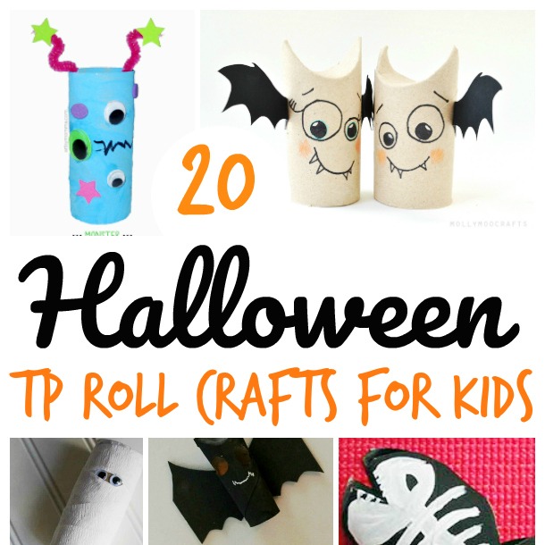Halloween Toilet Paper Roll Crafts for Kids