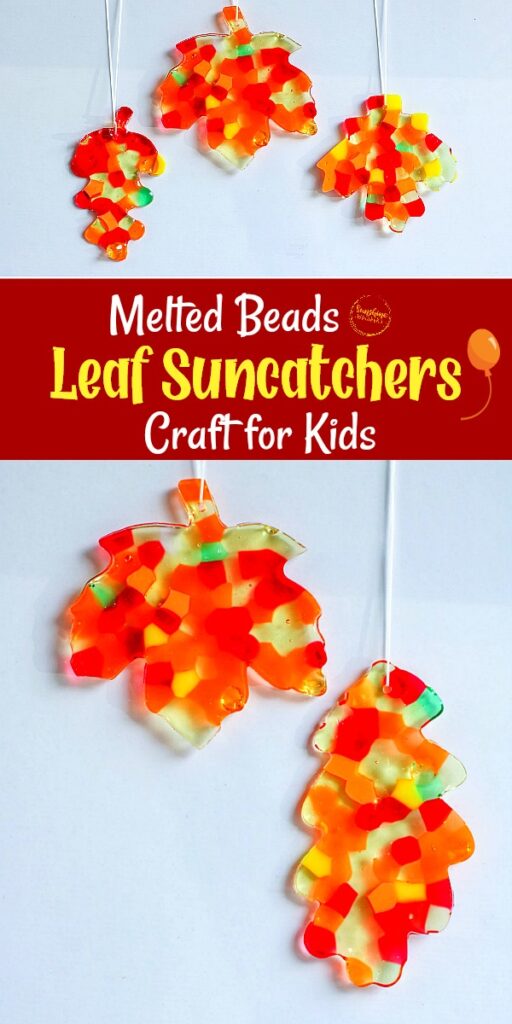Melted Craft Bead Suncatchers • Capturing Parenthood
