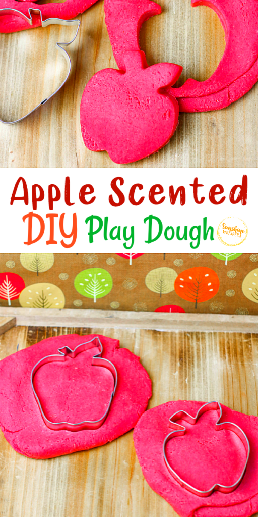 apple scented playdough