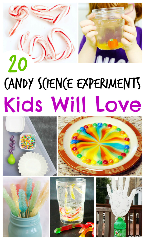 20 Candy Science Experiments Kids Will Love!