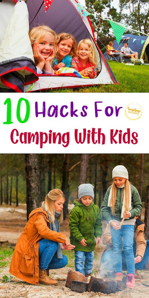hacks for camping with kids 
