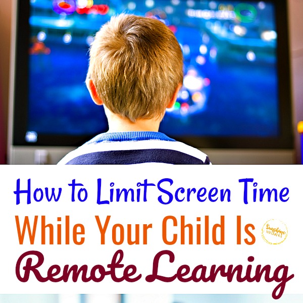 How to Limit Screen Time While Your Child is Remote Learning