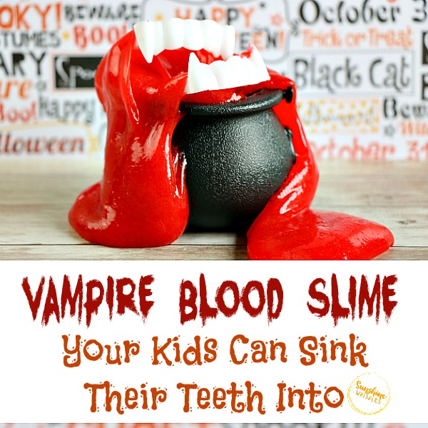 Vampire Blood Slime Your Kids Can Sink Their Teeth Into