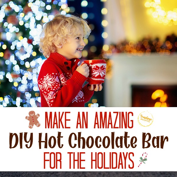 Make An Amazing DIY Hot Chocolate Bar For The Holidays