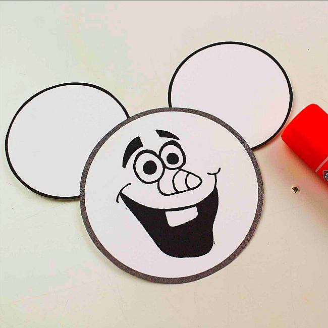 Olaf Mickey Ears Disney Ornaments