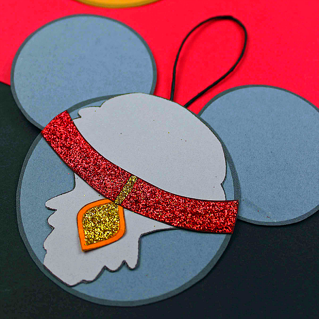 Lady and the Tramp Mickey Ears Disney Ornament