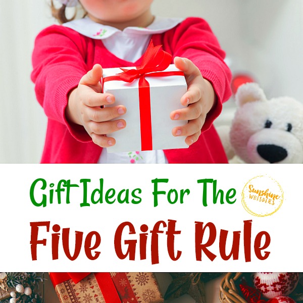 Gift Ideas For The Five Gift Rule
