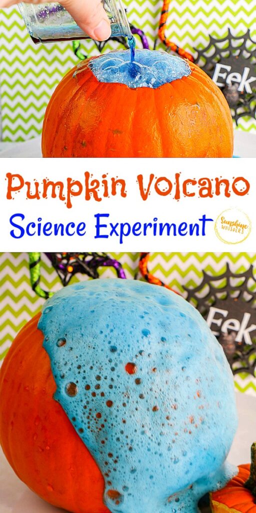 pumpkin volcano science experiment