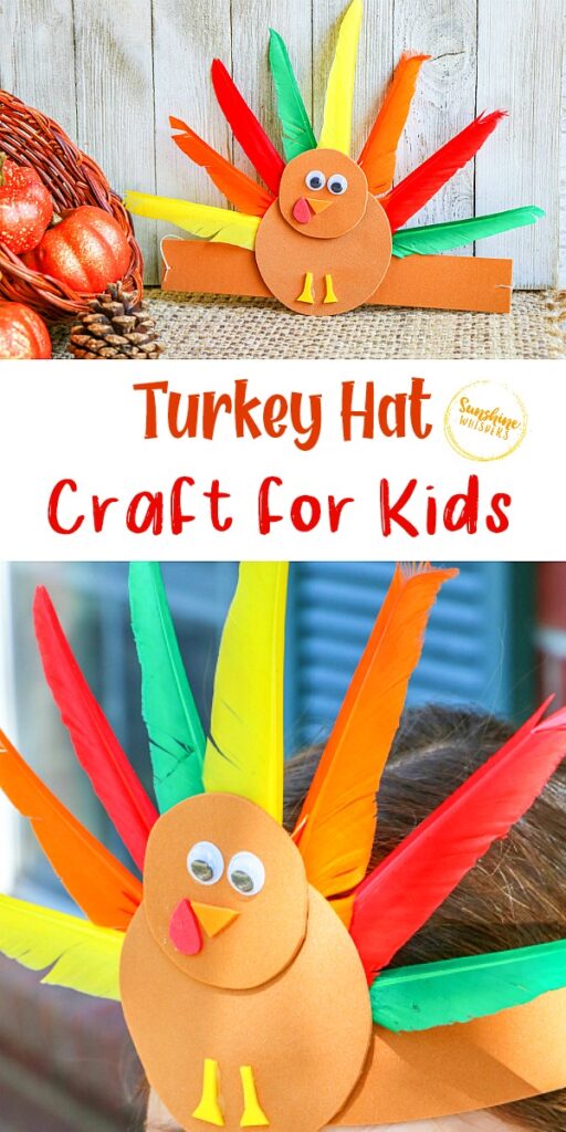 Turkey hat craft for kids