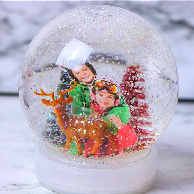 Photo Snow Globe Craft 