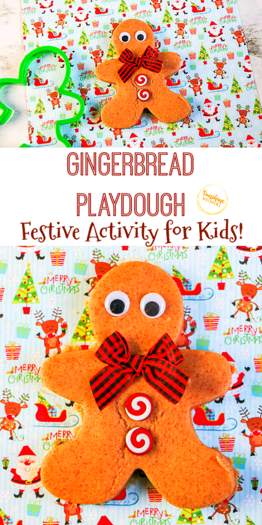 gingerbread playdough