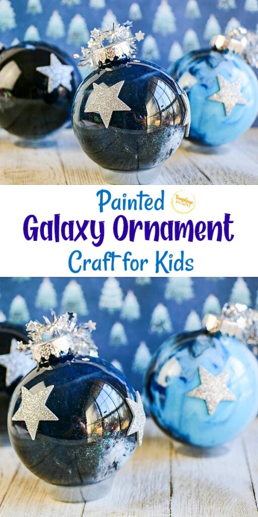 galaxy ornament craft