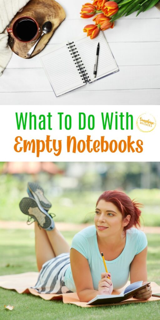 empty notebooks