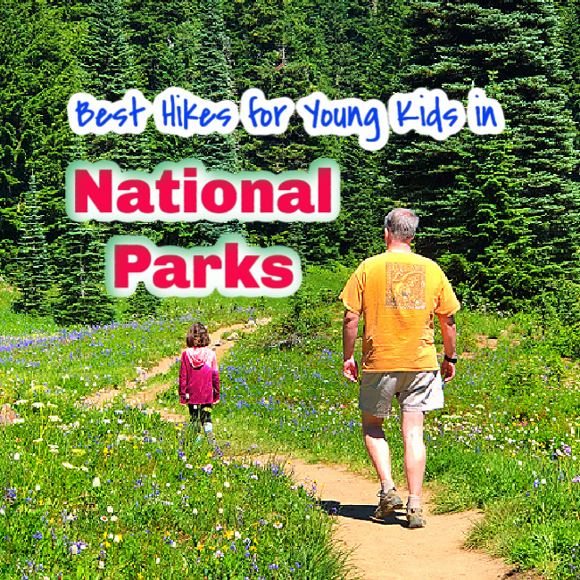 hikes with young kids in national parks