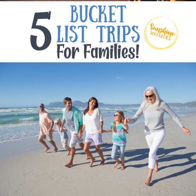 5 Bucket List Trips for Families