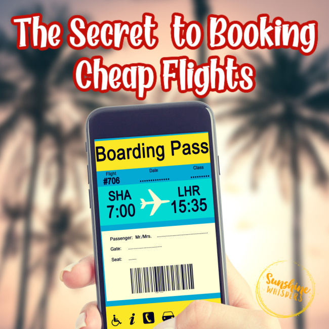 The Secret To Booking Cheap Flights