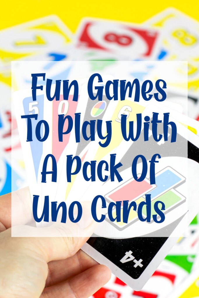 fun games to play with UNO cards