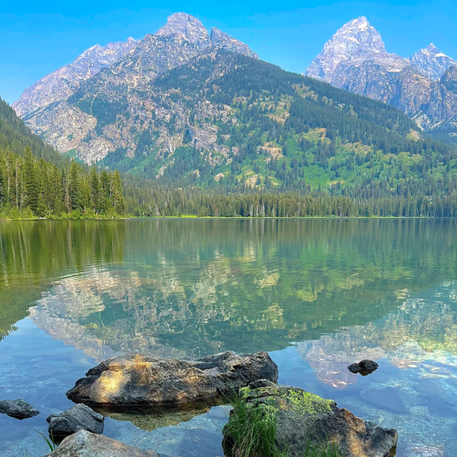 The Best Hikes To Do With Kids in Grand Teton National Park: Taggart Lake