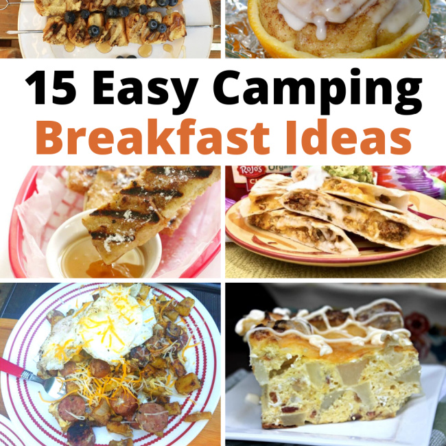 15 Easy Camping Breakfast Ideas