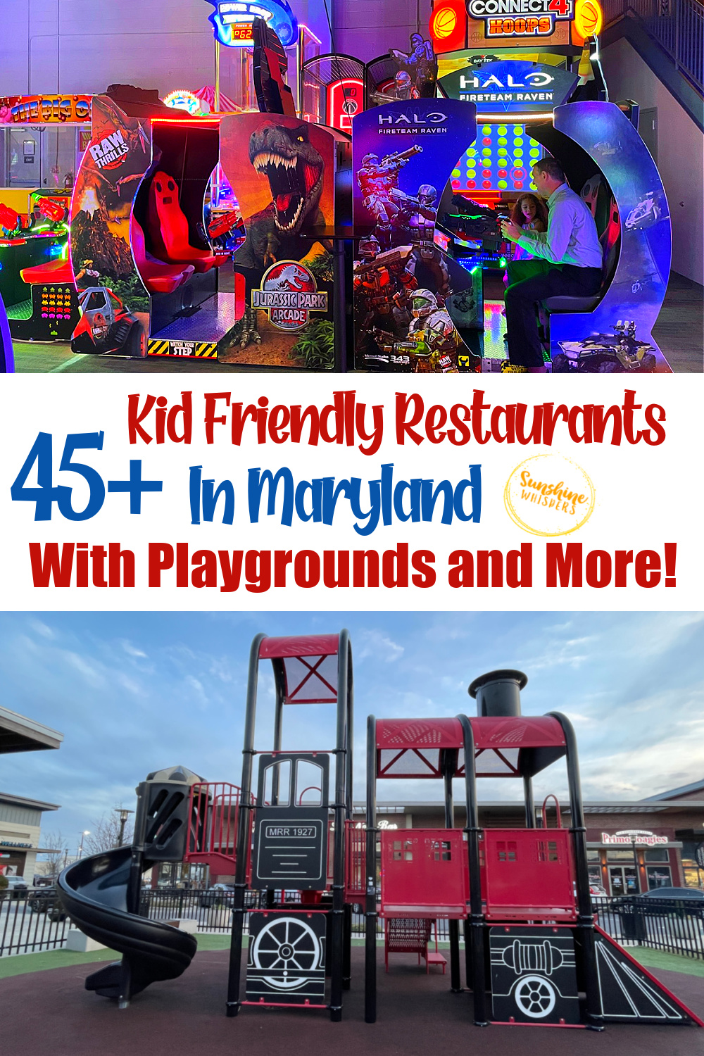 Kid friendly maryland restaurants with playgrounds and more