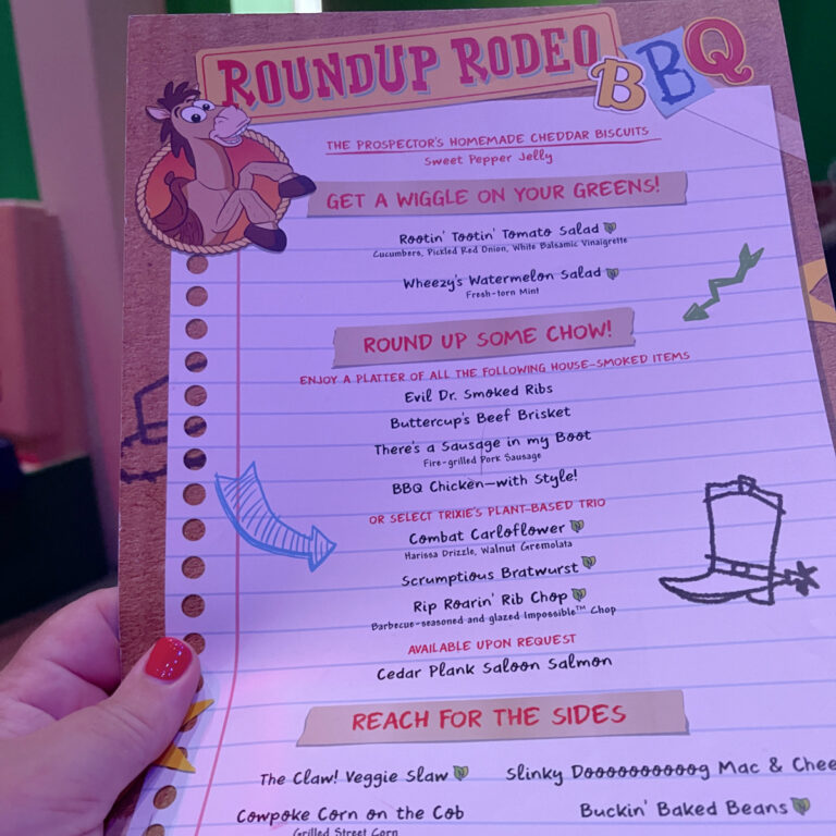 Roundup Rodeo Disney Menu Disney World's Roundup Rodeo BBQ Restaurant Review - Sunshine Whispers
