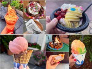 Disney World ice cream