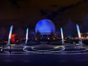 EPCOT at night