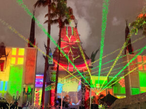 Hollywood Studios in the rain
