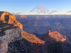 Grand Canyon sunrise and sunset